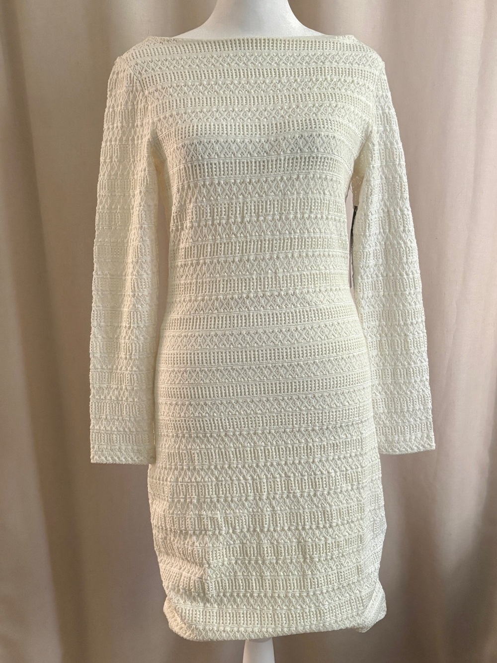Reiss Long Sleeve Knee-Length Dress — Size 6